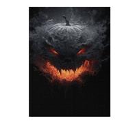 Rompecabezas 1000pcs(52x38cm) para Adultos Halloween Pumpkin Horror Artwork-1 Rompecabezas para Adultos Juegos Relajantes Alivia El Estrés Cumpleaños