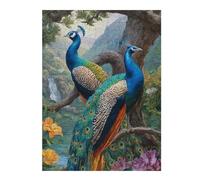 Rompecabezas 1000pcs(52x38cm) para Adultos Peacock Paradise Landscape-1 Rompecabezas para Adultos Juguete Decoración De Pared Regalos para Mujeres Gran Regalo para Juegos 1000pcs(52x38cm)