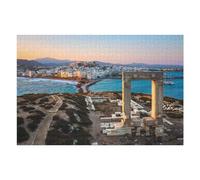 Rompecabezas 1000pcs(75x50cm) para Adolescentes Apollo Temple Naxos Greece Rompecabezas para Adultos Juguetes Antiestrés Mejora La Memoria 1000pcs(75x50cm)