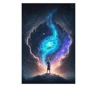 Rompecabezas 1000pcs(75x50cm) para Adolescentes Magical Portal Adventure Rompecabezas para Adultos Juego Práctico Decoración Desafío Educativo 1000pcs(75x50cm)