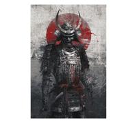 Rompecabezas 1000pcs(75x50cm) para Adolescentes Samurai Warrior Art Print-2 Rompecabezas Juego De Ingenio Desafío Difícil para Cumpleaños, Navidad 1000pcs(75x50cm)