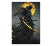 Rompecabezas 1000pcs(75x50cm) para Adolescentes Samurai Warrior with Sword -1 Rompecabezas Juego De Ingenio Desafío Difícil para Cumpleaños, Navidad 1000pcs(75x50cm)