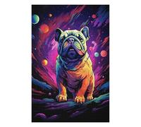 Rompecabezas 1000pcs(75x50cm) para Adolescentes Space Bulldog Adventure Rompecabezas para Adultos Juegos Divertidos Regalos para Mujeres para Cumpleaños, Navidad 1000pcs(75x50cm)