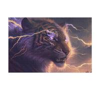 Rompecabezas 1000pcs(75x50cm) para Adolescentes Thundering Tiger Power Rompecabezas para Adultos Juguetes Antiestrés Mejora La Memoria 1000pcs(75x50cm)