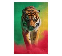 Rompecabezas 1000pcs(75x50cm) para Adolescentes Tiger Power Wild Energy! Rompecabezas para Adolescentes Juegos Relajantes Aliviador del Estrés Reducción del Estrés Regalos 1000pcs(75x50cm)