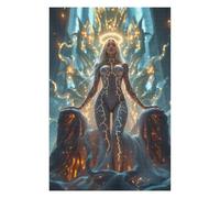 Rompecabezas 1000pcs(75x50cm) para Adultos Angelic Figure with Golden Veins Rompecabezas para Adultos Juguetes Antiestrés Corte De Precisión Cumpleaños 1000pcs(75x50cm)