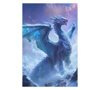 Rompecabezas 1000pcs(75x50cm) para Adultos Blue Ice Dragon Fantasy Artwork Rompecabezas para Adultos Juguete Decoración De Pared Regalos para Mujeres Gran Regalo para Juegos 1000pcs(75x50cm)