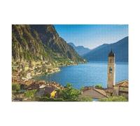 Rompecabezas 1000pcs(75x50cm) para Adultos Italy Travel Lake Garda Rompecabezas para Adultos Juguetes De Bricolaje Vacaciones En Casa Matar El Tiempo Desafío Educativo 1000pcs(75x50cm)