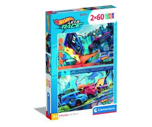 Rompecabezas 2x60 de Hot Wheels «Let's Race»