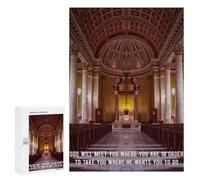 Rompecabezas 300 PCS Christ Quote to Remember 6 Rompecabezas para Adultos Juguete Decoración De Pared Regalo De Cumpleaños Oferta como Regalos para Toda La Familia 300 PCS