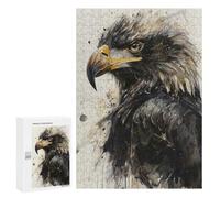 Rompecabezas 300 PCS GoldenEyed Eagle Rompecabezas para Adultos Juguete Decoración De Pared Patrón De Ensamblaje Oferta como Regalos para Toda La Familia 300 PCS