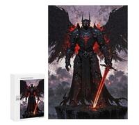 Rompecabezas 300 PCS Herald of A Shadowy Order Rompecabezas para Adultos Juguete Decoración De Pared Patrón De Ensamblaje Oferta como Regalos para Toda La Familia 300 PCS