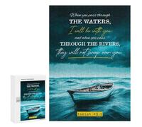 Rompecabezas 300 PCS Isaiah Bible Verse Rompecabezas para Adultos Juguete Decoración De Pared Regalo De Cumpleaños Oferta como Regalos para Toda La Familia 300 PCS