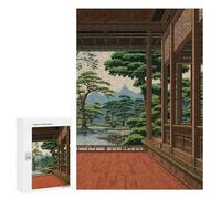 Rompecabezas 300 PCS Japanese Calm Place Rompecabezas para Adultos Juguete Decoración De Pared Patrón De Ensamblaje Oferta como Regalos para Toda La Familia 300 PCS
