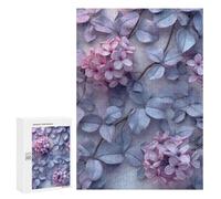 Rompecabezas 300 PCS Lilac Flowers Vintage Rompecabezas para Adultos Juguete Decoración De Pared Patrón De Ensamblaje Oferta como Regalos para Toda La Familia 300 PCS