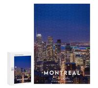 Rompecabezas 300 PCS Montreal 2 Rompecabezas para Adultos Juguete Decoración De Pared Regalo De Cumpleaños Oferta como Regalos para Toda La Familia 300 PCS