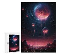 Rompecabezas 300 PCS para Adolescentes Abstract Image of Space Rompecabezas para Adultos Juego Práctico Regalo De Cumpleaños Regalo De Cumpleaños, Regalos, 300 PCS