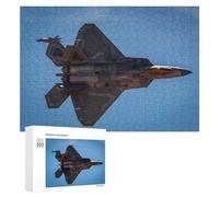 Rompecabezas 300 PCS para Adolescentes Air Force F22 Jet War Rompecabezas para Adultos Juegos Relajantes Arte De Pared Oferta como Regalos para Toda La Familia 300 PCS