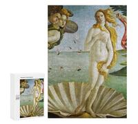 Rompecabezas 300 PCS para Adolescentes Birth of Venus Botticelli Rompecabezas para Adultos Juguete Decoración De Pared Difícil Difícil Desafiante De Completar 300 PCS