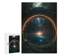 Rompecabezas 300 PCS para Adolescentes Bridge to Another World Rompecabezas para Adultos Juego Familiar Decoración del Hogar para Cumpleaños, Navidad 300 PCS