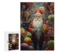 Rompecabezas 300 PCS para Adolescentes Christmas Wonderland A Festive Fantasy Rompecabezas Juegos Relajantes Mejora La Memoria Oferta como Regalos para Toda La Familia 300 PCS
