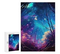 Rompecabezas 300 PCS para Adolescentes Crystal Forest Fantasy Rompecabezas Juegos Relajantes Mejora La Memoria Oferta como Regalos para Toda La Familia 300 PCS