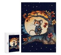 Rompecabezas 300 PCS para Adolescentes Cute Mouse Rompecabezas para Adultos Juego Familiar Decoración del Hogar para Cumpleaños, Navidad 300 PCS