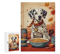 Rompecabezas 300 PCS para Adolescentes Dalmatian Dog Rompecabezas para Adultos Juego Práctico Pero Divertido Y Humorístico Regalo De Cumpleaños, Regalos, 300 PCS