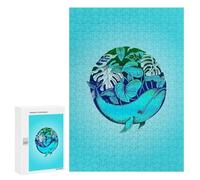 Rompecabezas 300 PCS para Adolescentes Deep Waters Rompecabezas para Adultos Juego Práctico Arte De Pared Desafiante De Completar 300 PCS