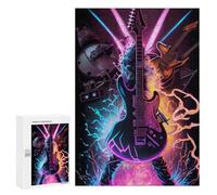 Rompecabezas 300 PCS para Adolescentes Electric Guitar Fusion -1 Rompecabezas Juegos Relajantes Mejora La Memoria Oferta como Regalos para Toda La Familia 300 PCS