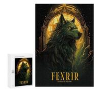 Rompecabezas 300 PCS para Adolescentes Fenrir Rompecabezas para Adultos Juego Práctico Pero Divertido Y Humorístico Regalo De Cumpleaños, Regalos, 300 PCS