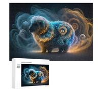 Rompecabezas 300 PCS para Adolescentes Galactic Sheep Cosmic Woolly Wonder -1 Rompecabezas para Adolescentes Juegos Divertidos Ensamblaje De Patrones Ayuda Al Cerebro A Ejercitarse 300 PCS