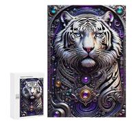 Rompecabezas 300 PCS para Adolescentes Galactic Tiger Chronicles Rompecabezas para Adultos Juguete Decoración De Pared Difícil Difícil Desafiante De Completar 300 PCS