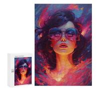 Rompecabezas 300 PCS para Adolescentes Galaxy Girl No1 Rompecabezas para Adultos Juego Práctico Pero Divertido Y Humorístico Regalo De Cumpleaños, Regalos, 300 PCS