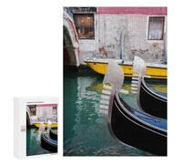 Rompecabezas 300 PCS para Adolescentes Gondola Prows Venice Rompecabezas para Adultos Juego Práctico Regalo De Cumpleaños Regalo De Cumpleaños, Regalos, 300 PCS