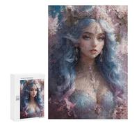 Rompecabezas 300 PCS para Adolescentes Gorgeous Surreal Girl Rompecabezas para Adultos Juego Práctico Pero Divertido Y Humorístico Regalo De Cumpleaños, Regalos, 300 PCS