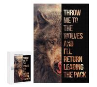 Rompecabezas 300 PCS para Adolescentes Leading The Pack Rompecabezas para Adultos Juego Familiar Una Obra De Arte como Regalo para Toda La Familia 300 PCS