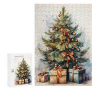 Rompecabezas 300 PCS para Adolescentes Merry Christmas Rompecabezas para Adultos Juego Familiar Una Obra De Arte como Regalo para Toda La Familia 300 PCS