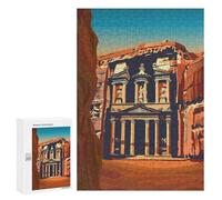 Rompecabezas 300 PCS para Adolescentes Petra Treasury Rompecabezas DIY Juguetes Una Obra De Arte como Regalo para Toda La Familia 300 PCS