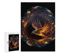 Rompecabezas 300 PCS para Adolescentes Phoenix Rise Mystic Artwork Rompecabezas para Adultos Juego Práctico Regalo De Cumpleaños Regalo De Cumpleaños, Regalos, 300 PCS