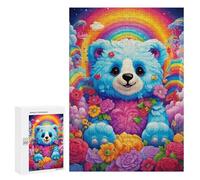 Rompecabezas 300 PCS para Adolescentes Rainbow Panda Paradise Rompecabezas para Adolescentes Juegos Divertidos Ensamblaje De Patrones Ayuda Al Cerebro A Ejercitarse 300 PCS
