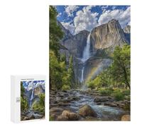 Rompecabezas 300 PCS para Adolescentes Rainbow Waterfall Adventure -1 Rompecabezas para Adolescentes Análisis Y Lógica Entrena Tu Cerebro Y Tus Manos Juego De Desafío Único 300 PCS