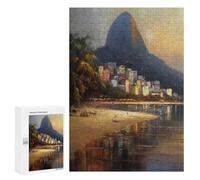 Rompecabezas 300 PCS para Adolescentes Rio De Janeiro Art Rompecabezas para Adultos Juego Práctico Pero Divertido Y Humorístico Regalo De Cumpleaños, Regalos, 300 PCS