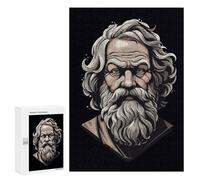 Rompecabezas 300 PCS para Adolescentes Socrates Greek Philosopher Rompecabezas para Adultos Juego Familiar Una Obra De Arte como Regalo para Toda La Familia 300 PCS