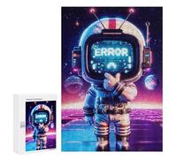 Rompecabezas 300 PCS para Adolescentes Space Error Rompecabezas para Adultos Juego Práctico Decoración del Hogar Cumpleaños Y Navidad 300 PCS