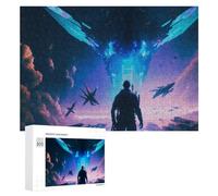Rompecabezas 300 PCS para Adolescentes Space Odyssey The Final Journey Rompecabezas para Adultos Juego De Ingenio Análisis Y Lógica 300 PCS