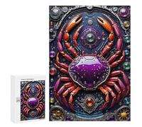 Rompecabezas 300 PCS para Adolescentes Steampunk Crab Chronicles Rompecabezas para Adultos Juego Familiar Decoración del Hogar para Cumpleaños, Navidad 300 PCS