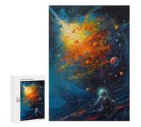 Rompecabezas 300 PCS para Adolescentes The Beauty of Space Rompecabezas para Adultos Juego Práctico Regalo De Cumpleaños Regalo De Cumpleaños, Regalos, 300 PCS