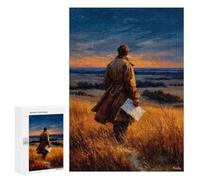 Rompecabezas 300 PCS para Adolescentes The Letter - At The Edge of The Horizon Rompecabezas para Adultos Juego Práctico Arte De Pared Desafiante De Completar 300 PCS