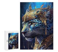 Rompecabezas 300 PCS para Adolescentes The Majestic Jaguar Rompecabezas para Adultos Juego Práctico Pero Divertido Y Humorístico Regalo De Cumpleaños, Regalos, 300 PCS